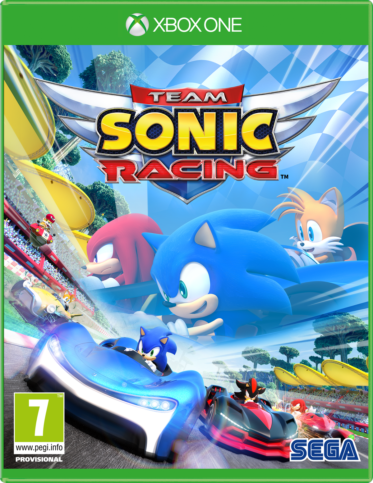 Team Sonic Racing – Xbox One – spilæske