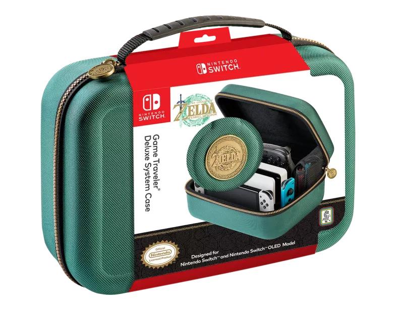 Nintendo Switch Game Traveler Deluxe System Case - Zelda Tears of the Kingdom Nacon