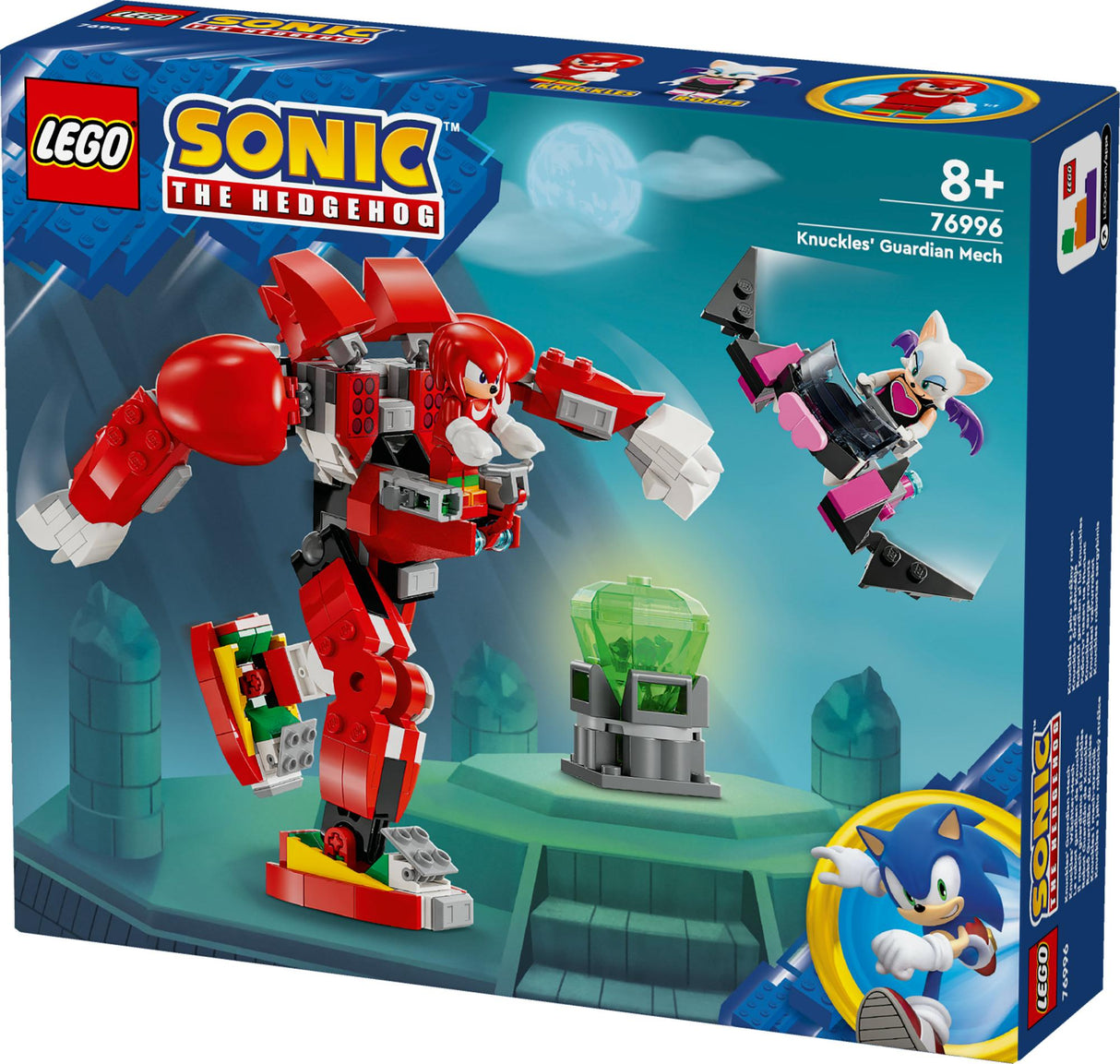 LEGO 76996 Sonic the Hedgehog Knuckles' Guardian Mech Construction Toy LEGO