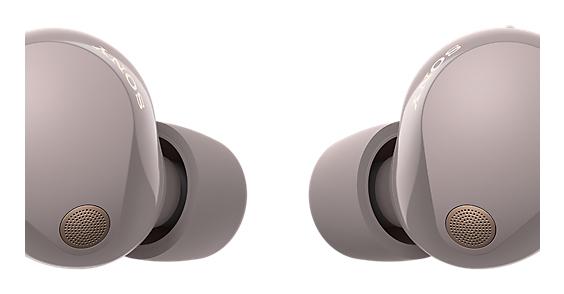 Sony WF-1000XM5 – trådløse in-ear-øretelefoner med støjreduktion – lyserød – produktdetalje 5