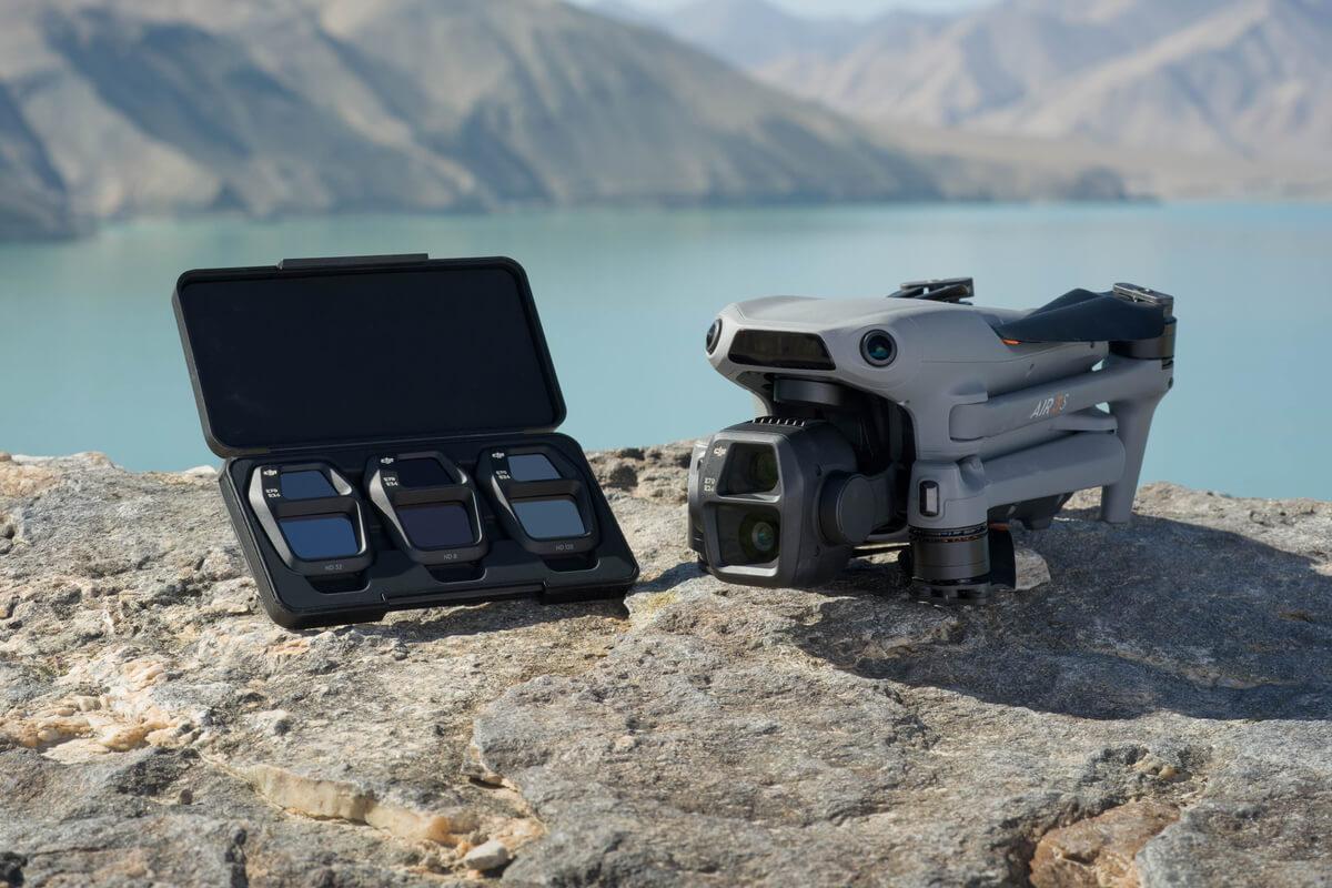 DJI - Air 3S ND Filters Set(ND8/32/128) - Drone Accessory DJI