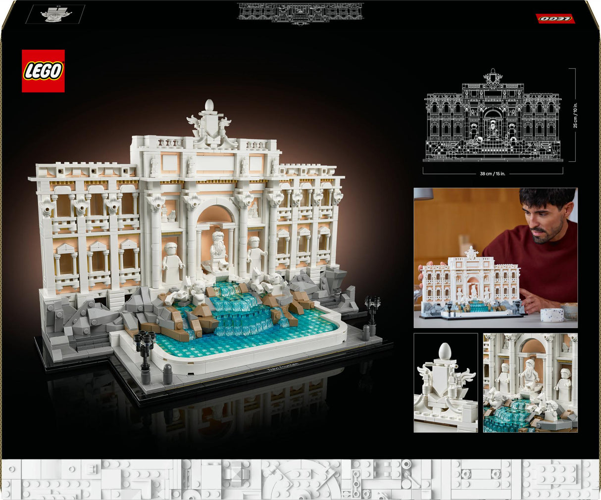 LEGO 21062 Architecture Trevi Fountain LEGO
