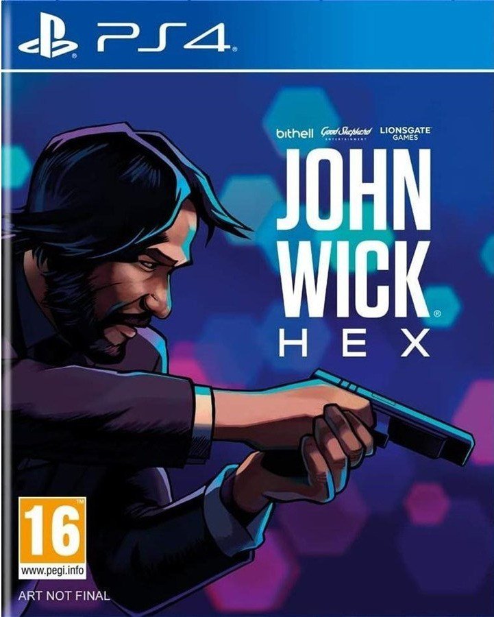 John Wick Hex – PlayStation 4 – spilomslag