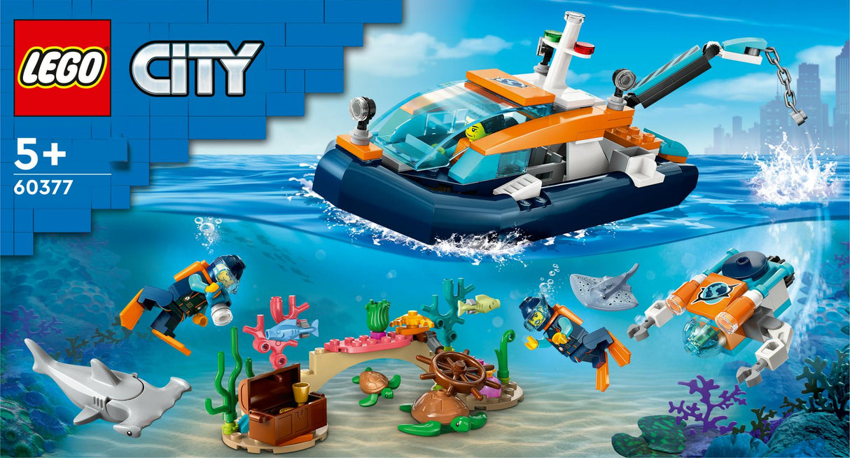 LEGO City - Explorer Diving Boat (60377) LEGO