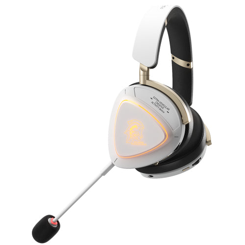ASUS ROG Delta II-KJP trådløst gaming-headset – set skråt forfra (vinkel 3)