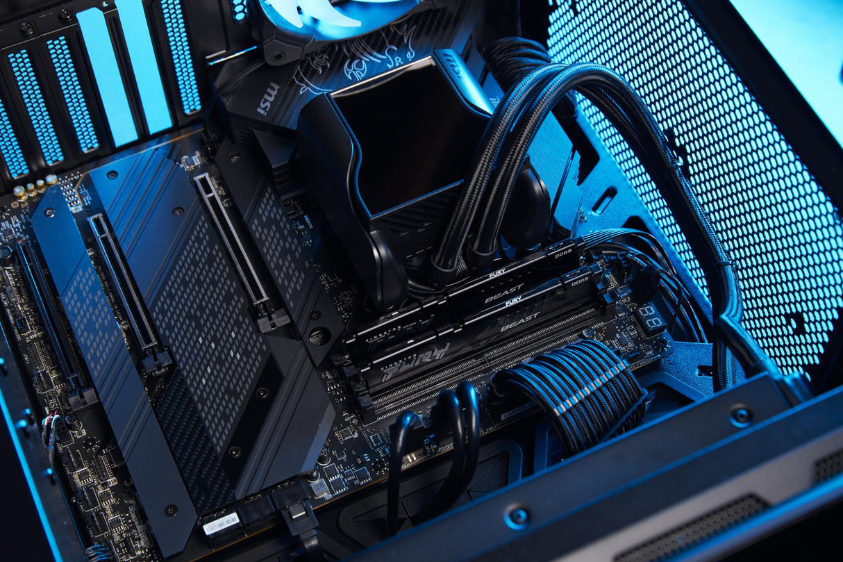 Kingston FURY Beast DDR5 SDRAM 64GB kit 6000MHz CL30 On-die ECC DIMM 288-PIN Kingston Technology