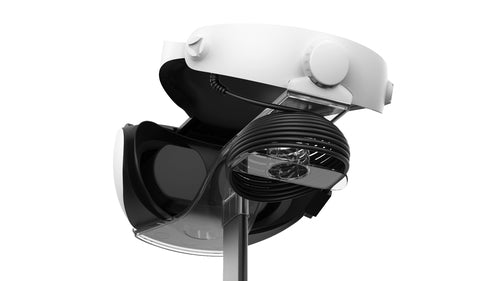 Maxx Tech – opladningsstander til PlayStation VR2 – produkt med VR-udstyr vist som eksempel
