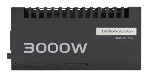 ASUS Pro WS 3000P – sidepanel med 3000W-mærkning