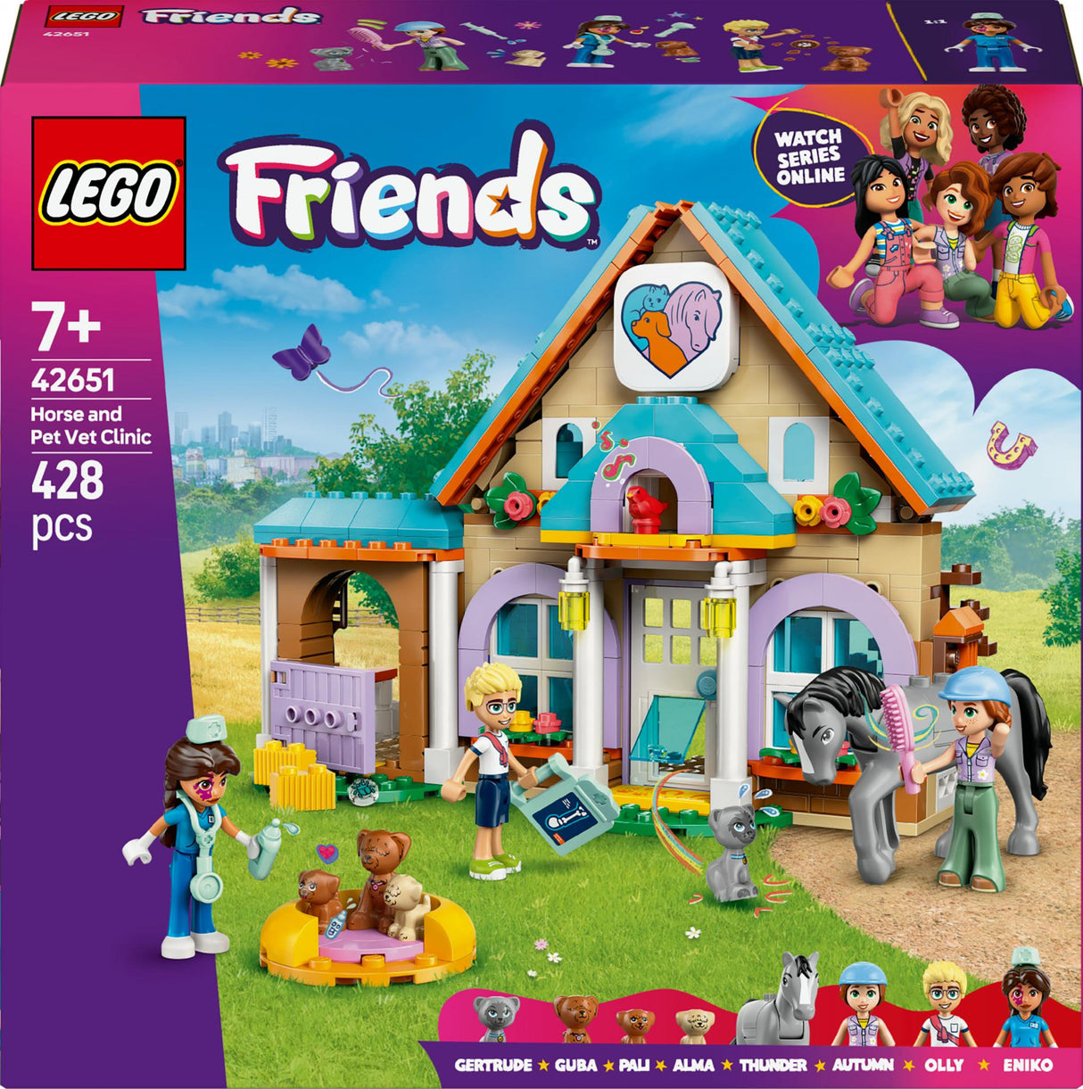 LEGO 42651 Friends Veterinary Clinic for Horses and Pets LEGO