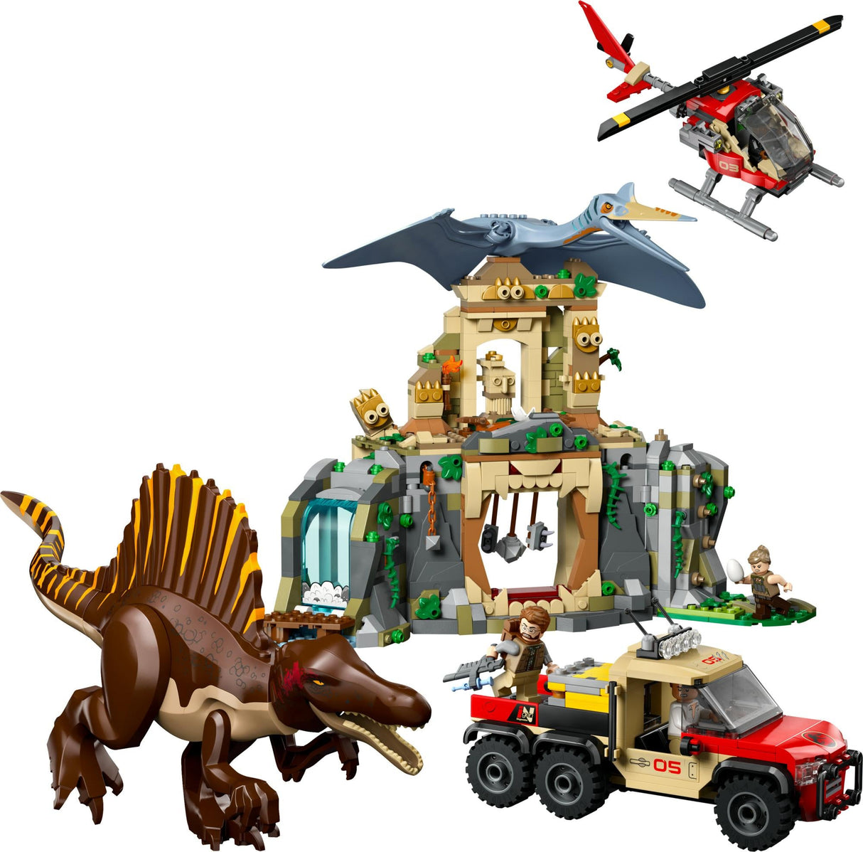 Lego - Air Mission - Spinosaurus and Quetzalcoatlus (6533327) LEGO