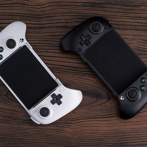 8BitDo Ultimate Mobile Xbox Edition – mobilcontroller – Mobilcontrollere set skråt, telefoner medfølger ikke