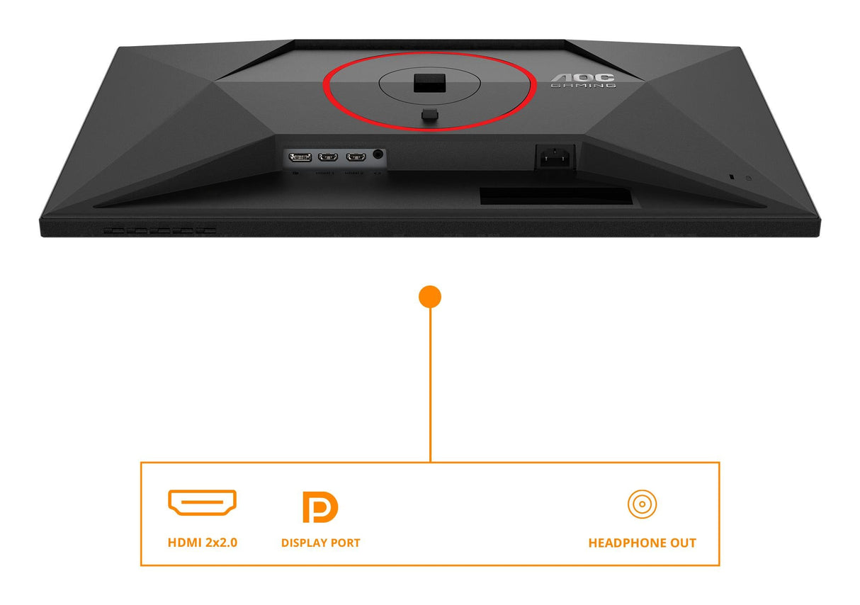 AOC Gaming Q27G4ZR 27", 2560x1440/1ms/400cd/m², HDMI, DisplayPort, Headphone Out AOC