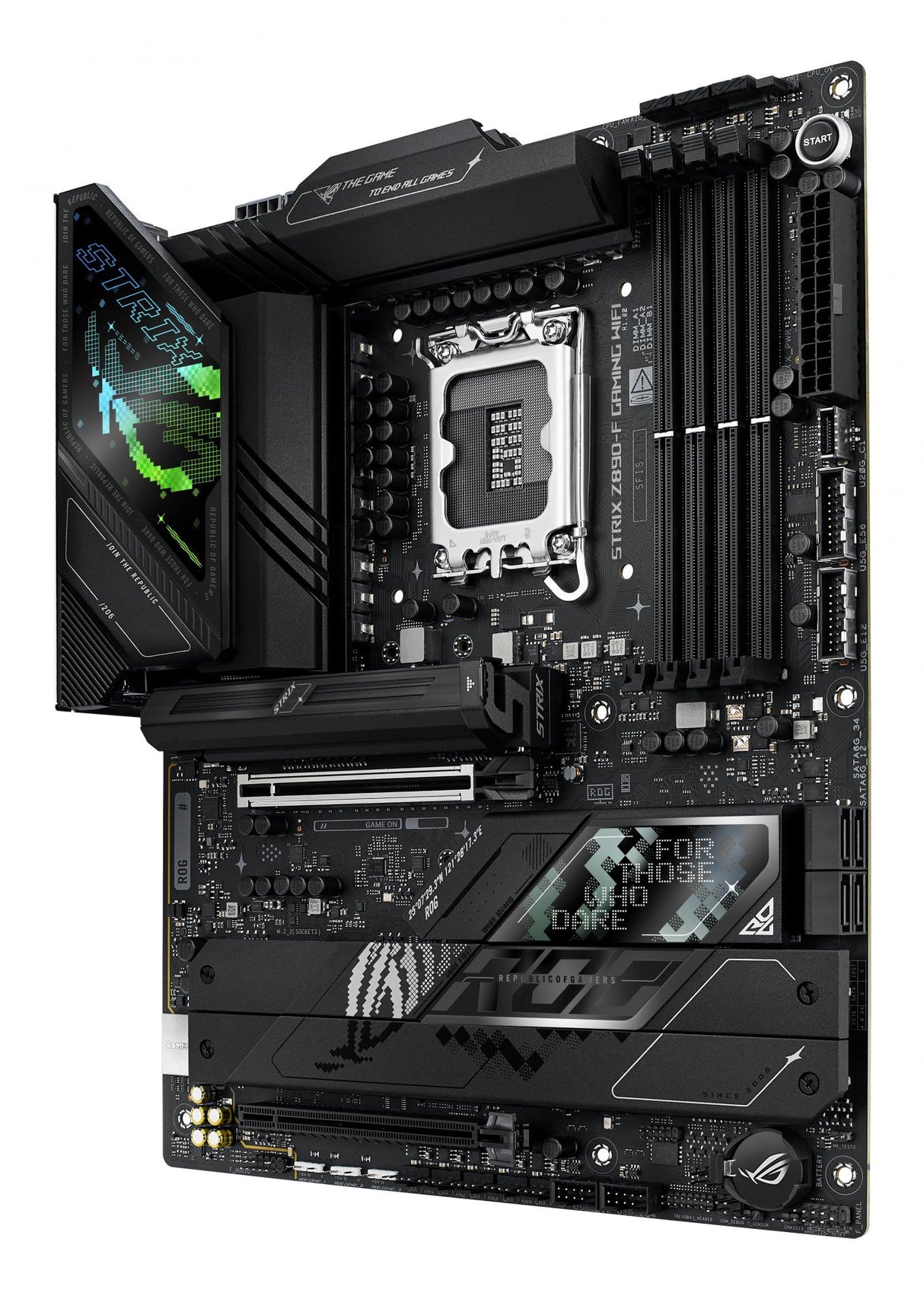 ASUS ROG STRIX Z890-F GAMING WIFI (ATX, Z890, LGA 1851, DDR5) ASUS