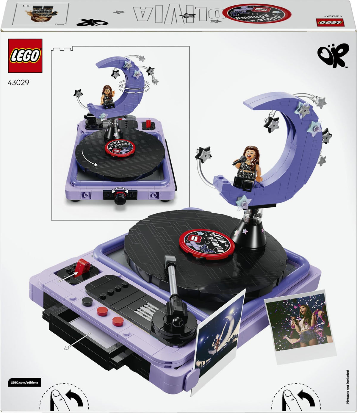LEGO - Editions Music - Olivia Rodrigo's Concert Moon (43029) LEGO