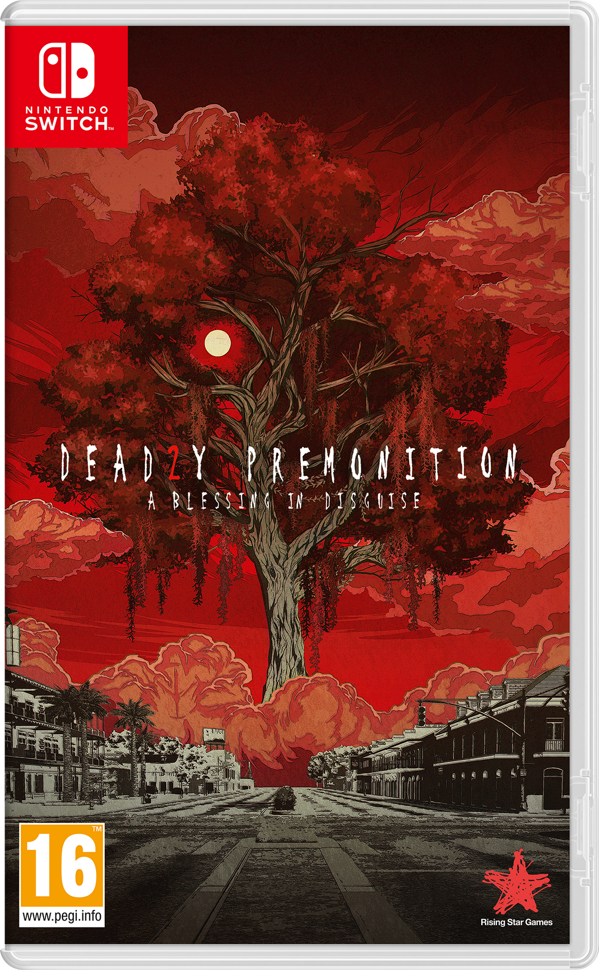 Deadly Premonition 2: A Blessing in Disguise – forside til Nintendo Switch