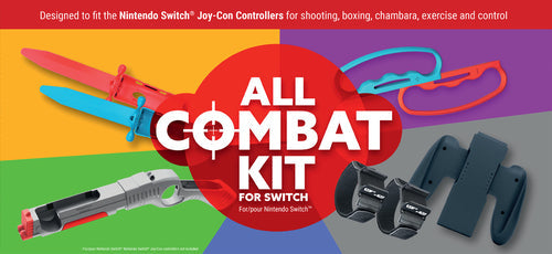 Maxx Tech All Combat Kit – tilbehørssæt til Switch Joy-Con – produktbillede 1