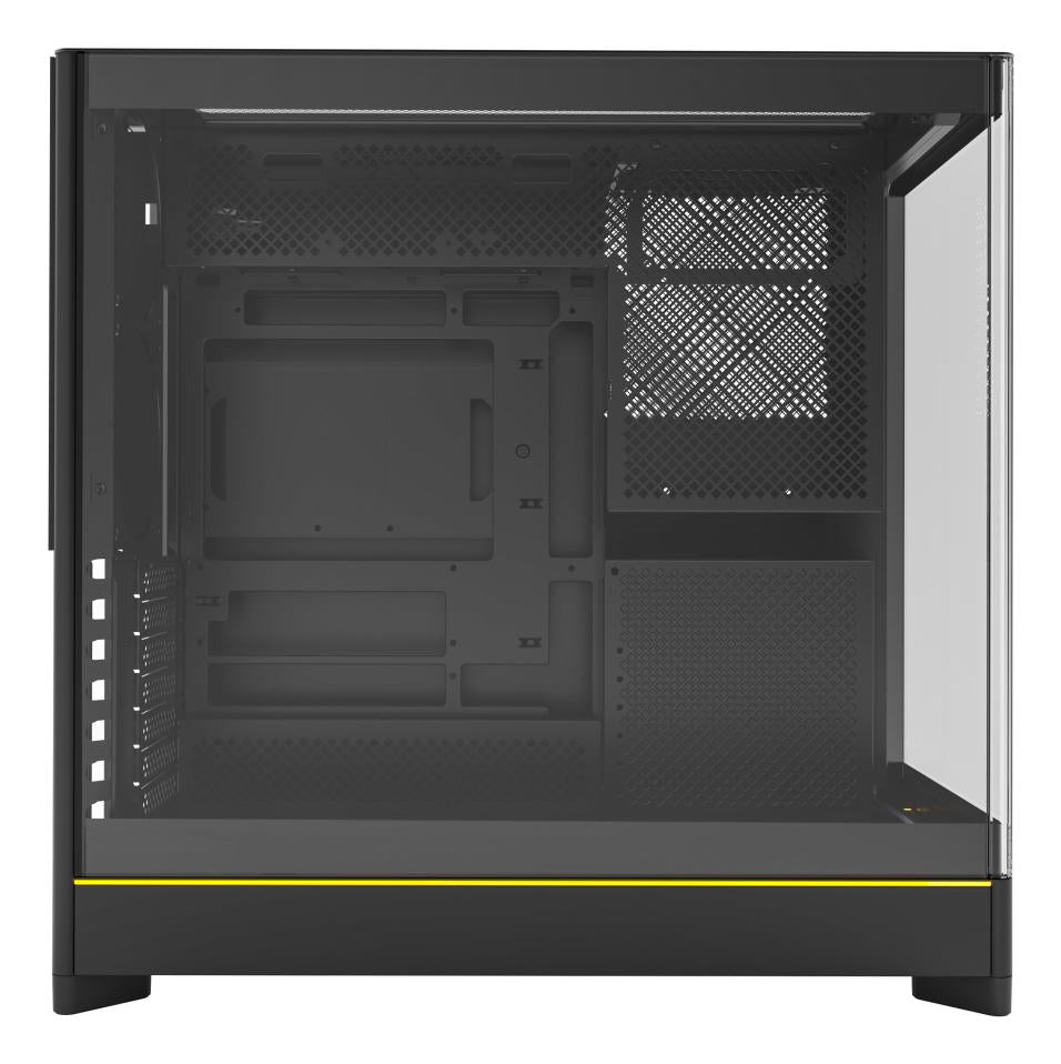 Montech HS02, Glass front, ATX, no fans - Black Telon Technology Co Ltd (Montech)