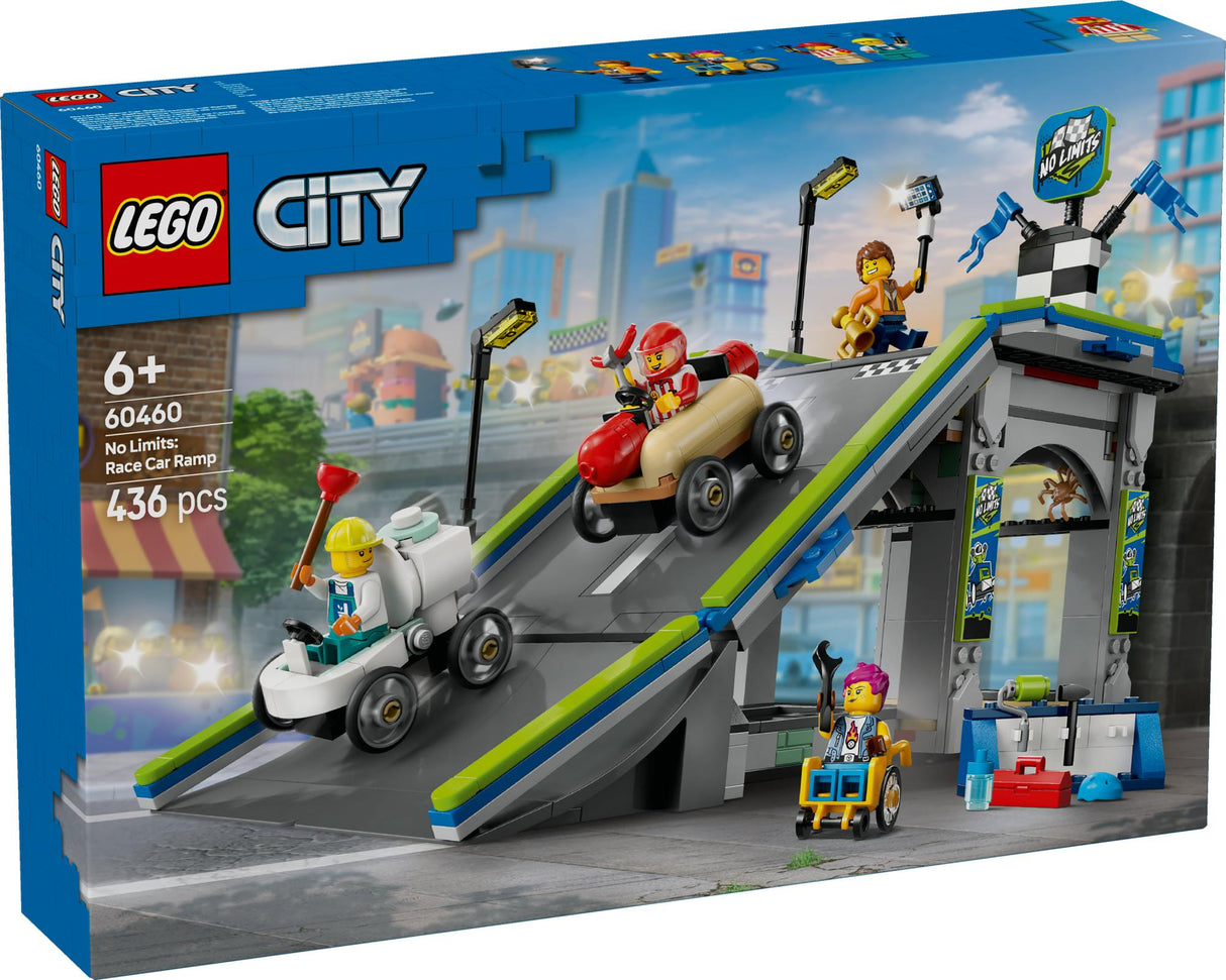 LEGO 60460 City No Limits: Soapbox Race with Ramp, Construction Toy LEGO