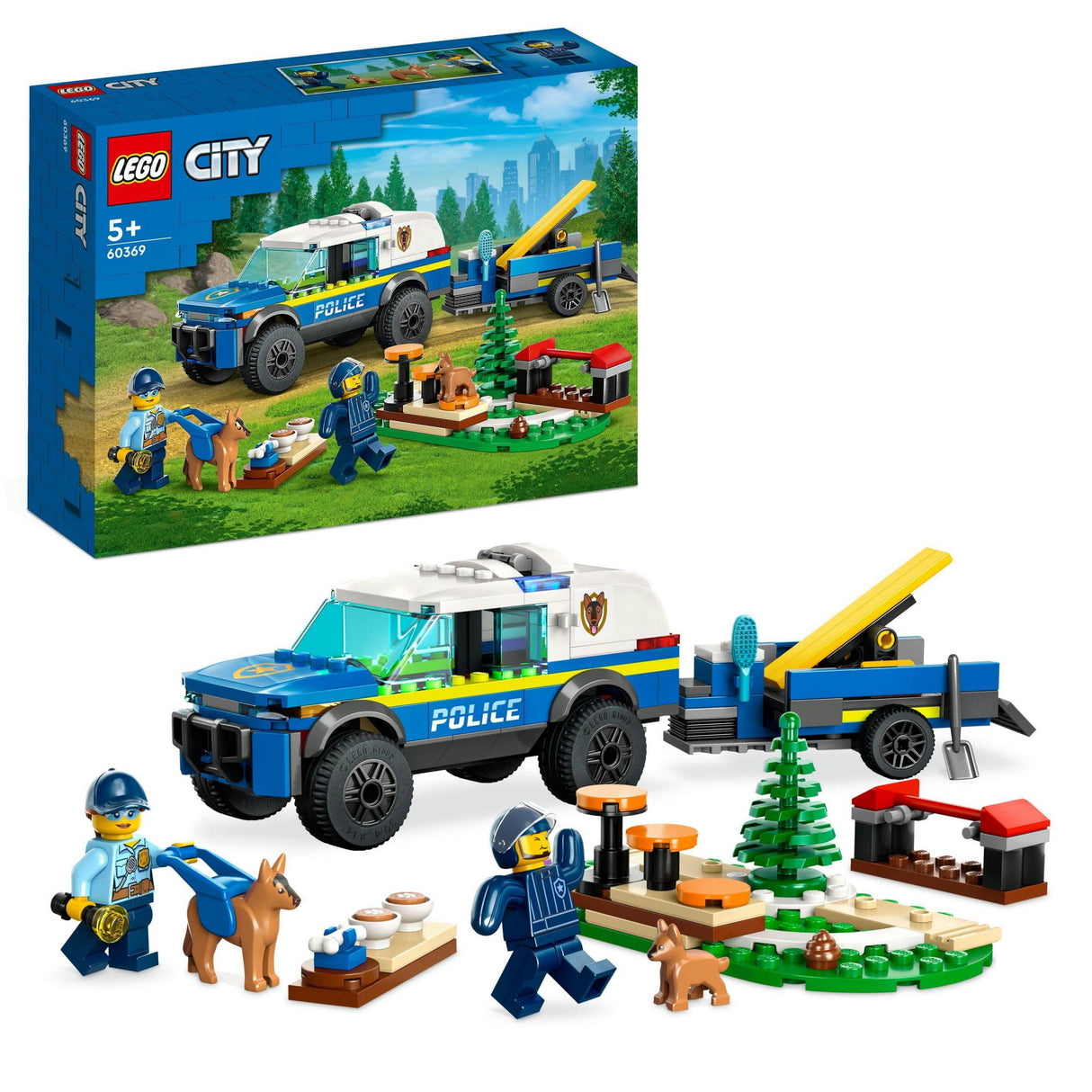 LEGO 60369 City Police Dog Training Mobile LEGO
