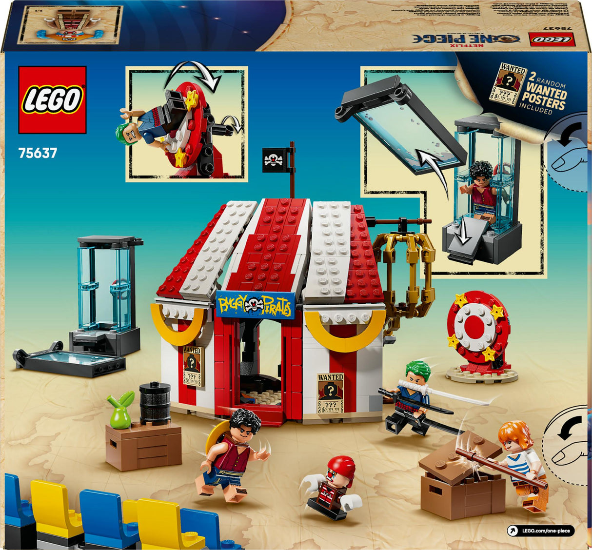 LEGO ONE PIECE - Buggy the Clown's Circus Tent (75637) LEGO