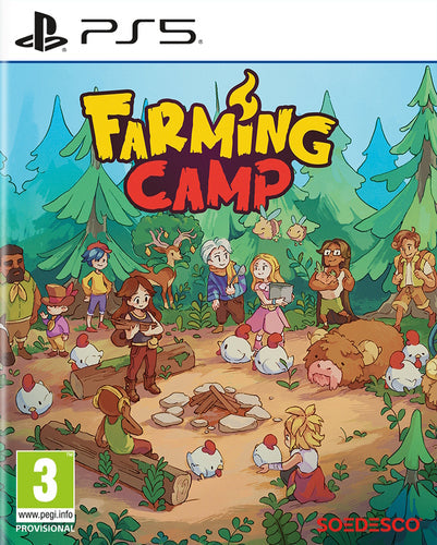 Farming Camp – PlayStation 5 – spilomslag