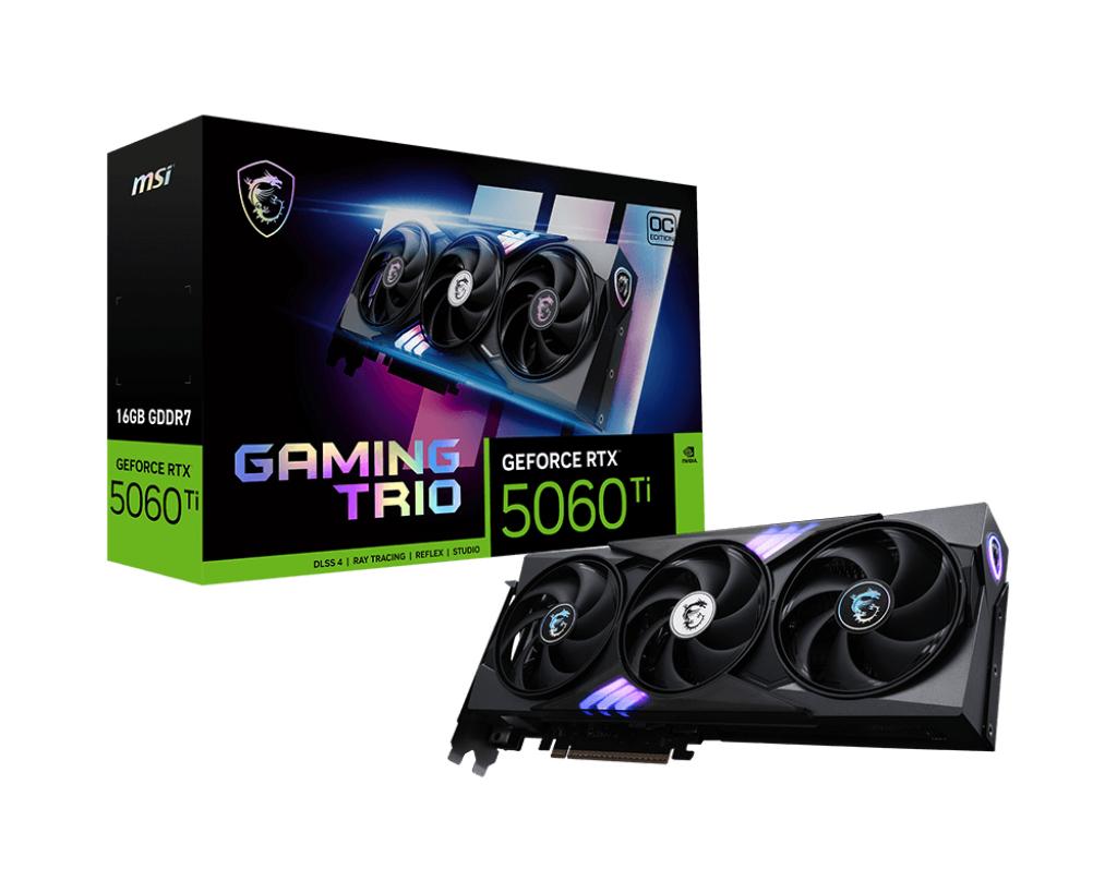 GK MSI GeForce 5060 Ti 16Gb Gaming Trio OC MSI