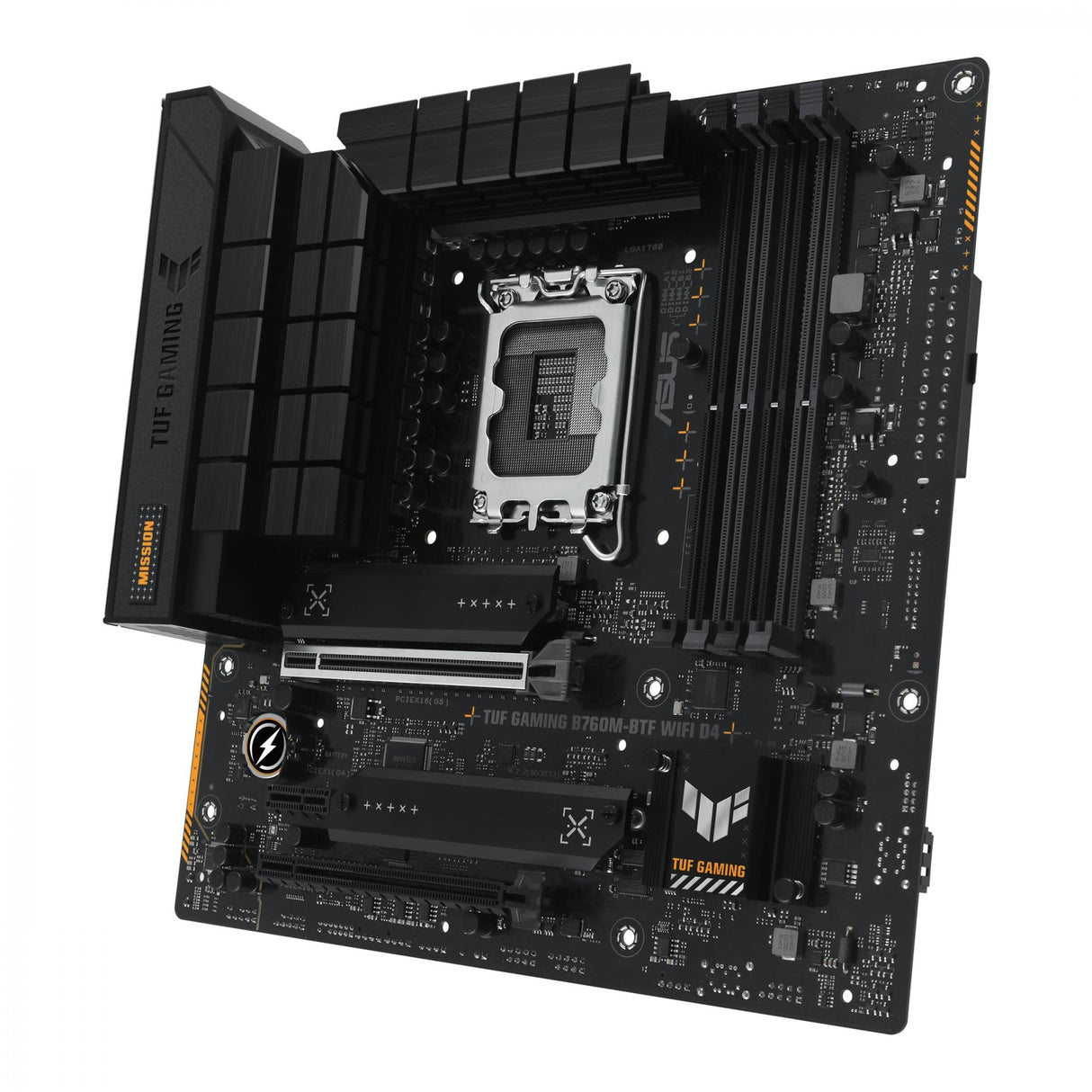 ASUS TUF GAMING B760M-BTF WIFI D4 (mATX, B760, LGA 1700, DDR4) ASUS