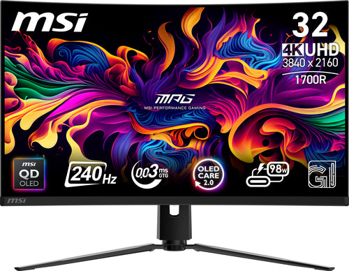 MSI MPG 321CURX QD-OLED – produktvisning 22