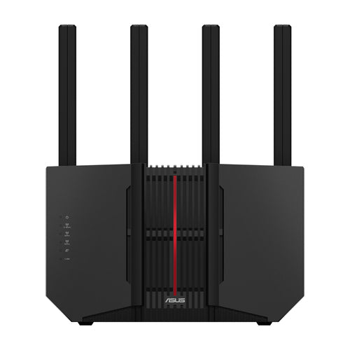 ASUS RT-BE92U – routerens front og antenner