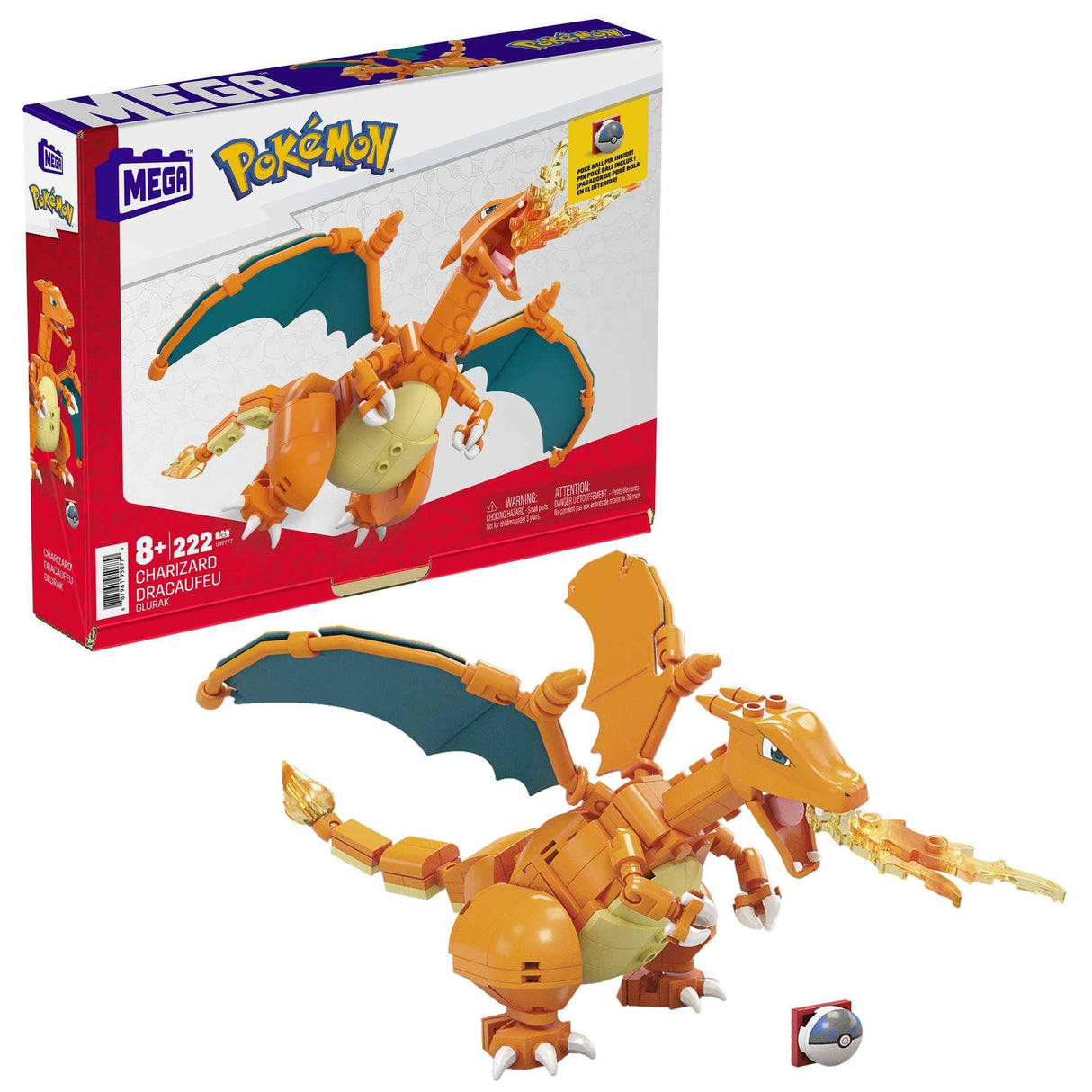 Mega - Pokémon Build & Show - Charizard (GWY77) Pokémon