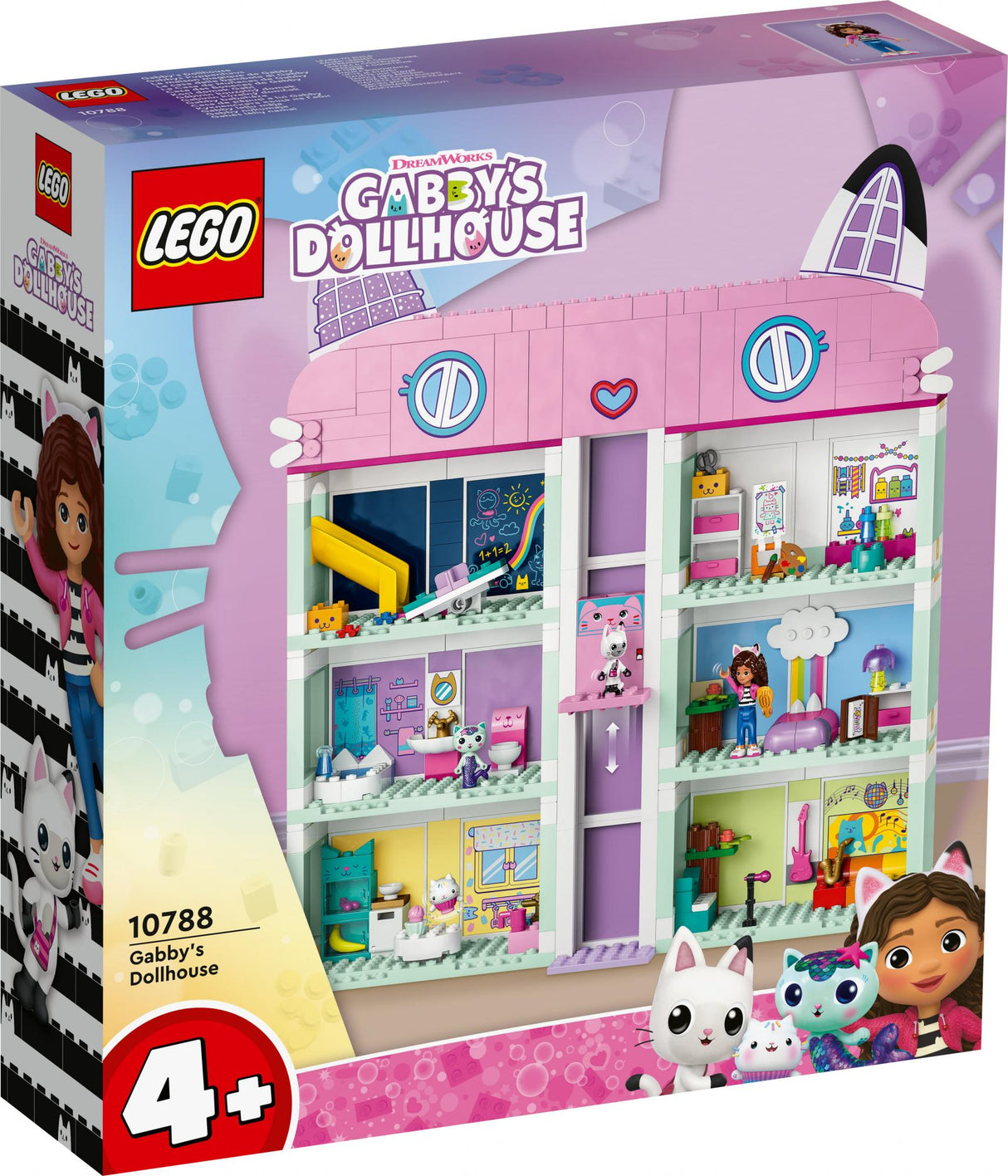 LEGO 10788 Gabby's Dollhouse Gabby's dollhouse, construction toy LEGO