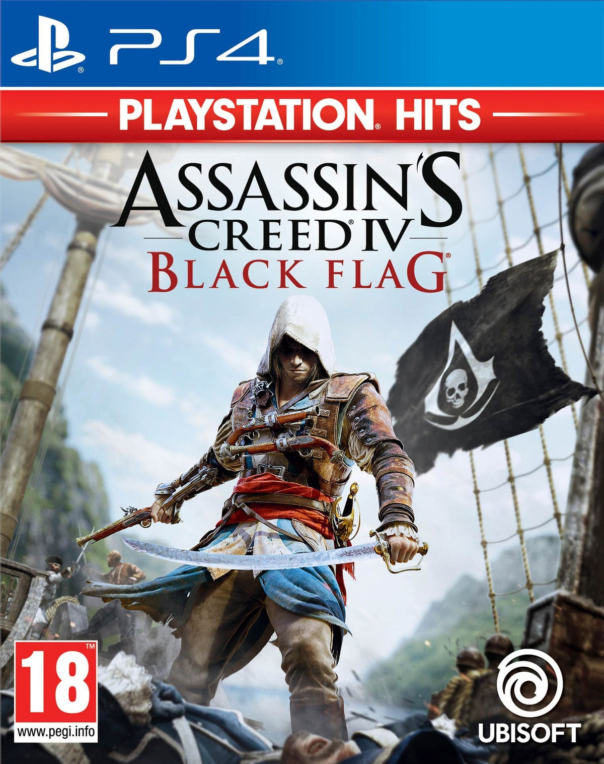 Assassin's Creed IV: Black Flag (Playstation Hits) – PlayStation 4 – spilomslag