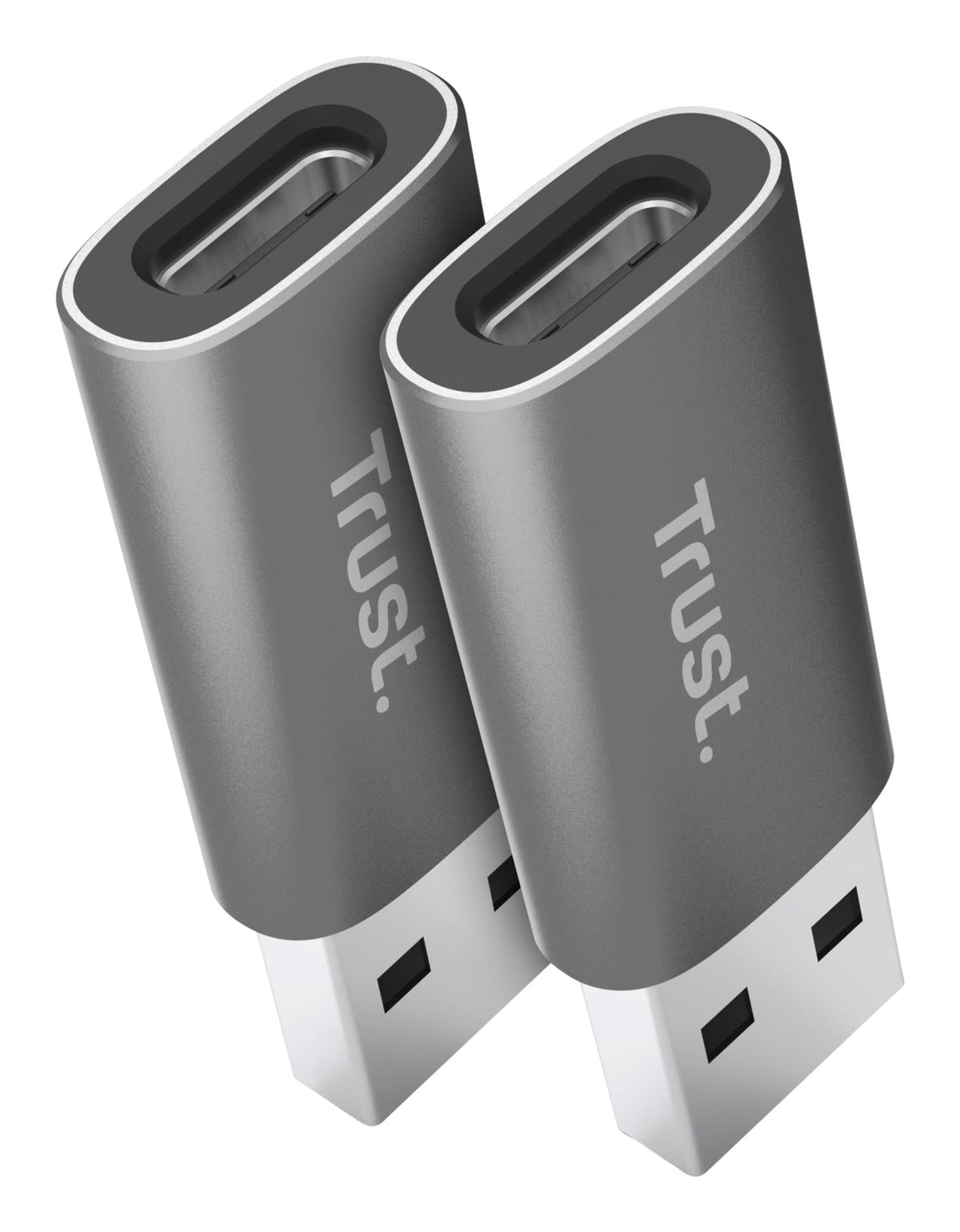 TRUST CALYX USB-A TO USB-C ADAPTER 2PACK TRUST