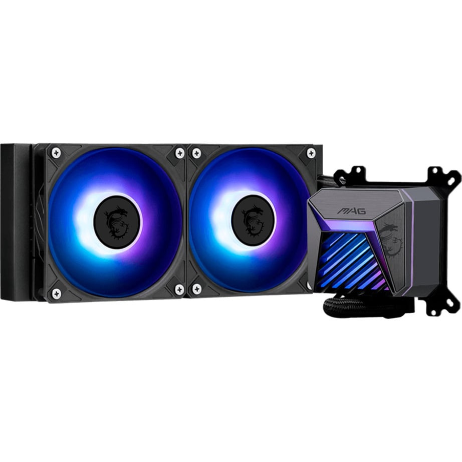 MSI MAG CORELIQUID A15 240 – CPU-køler – Sort