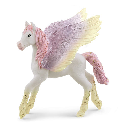 Schleich Bayala Pegasus-føl 70721 set fra siden