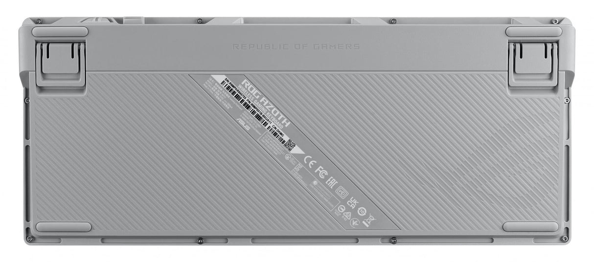 ASUS ROG AZOTH MOONLIGHT WHITE 75% Wireless DIY Custom RGB Gaming Keyboard, NX Red Switches, OLED Display, PBT ASUS