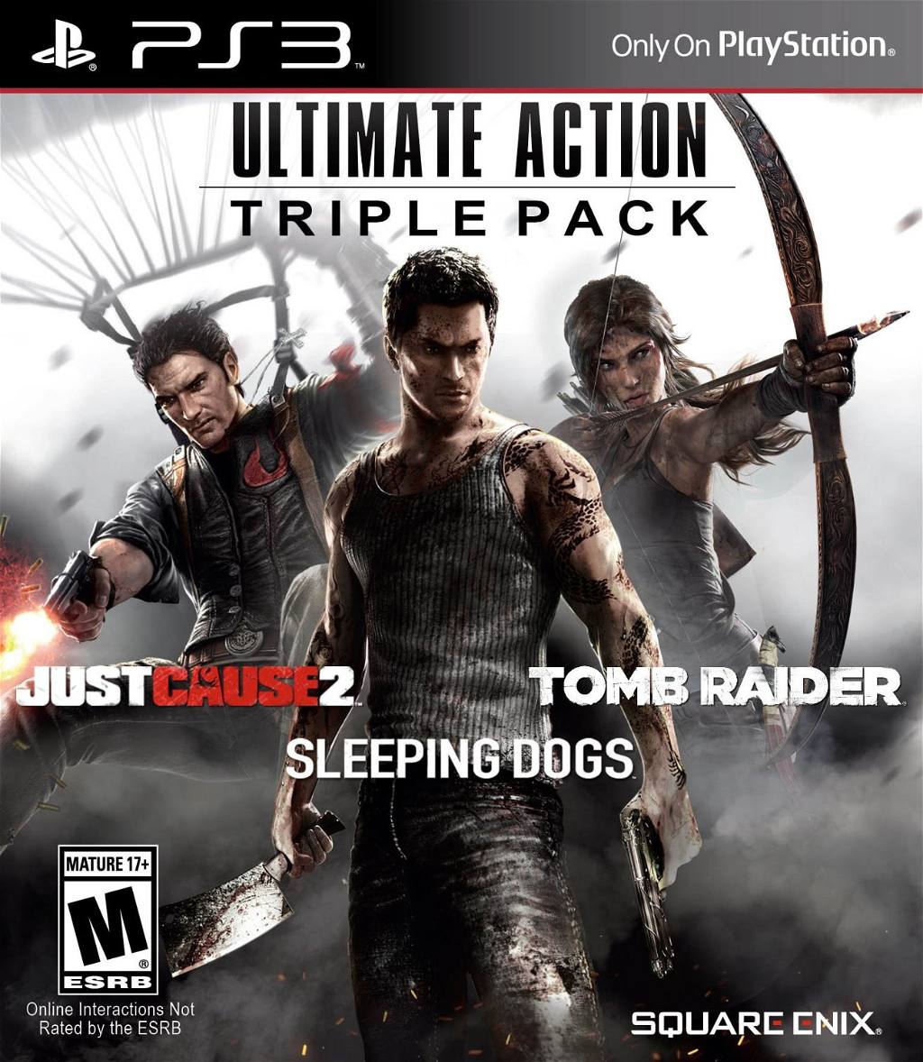 Ultimate Action Triple Pack (Import) – PlayStation 3 – spilomslag