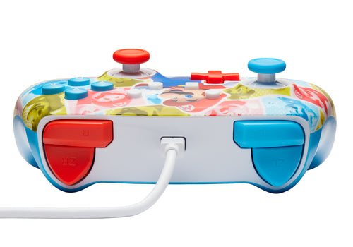 PowerA Enhanced Wired Switch Mario Hero Reel – Skulderknapper