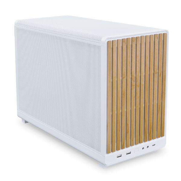 Lian Li A3- mATX-Wood edition, White, Birch Lian Li