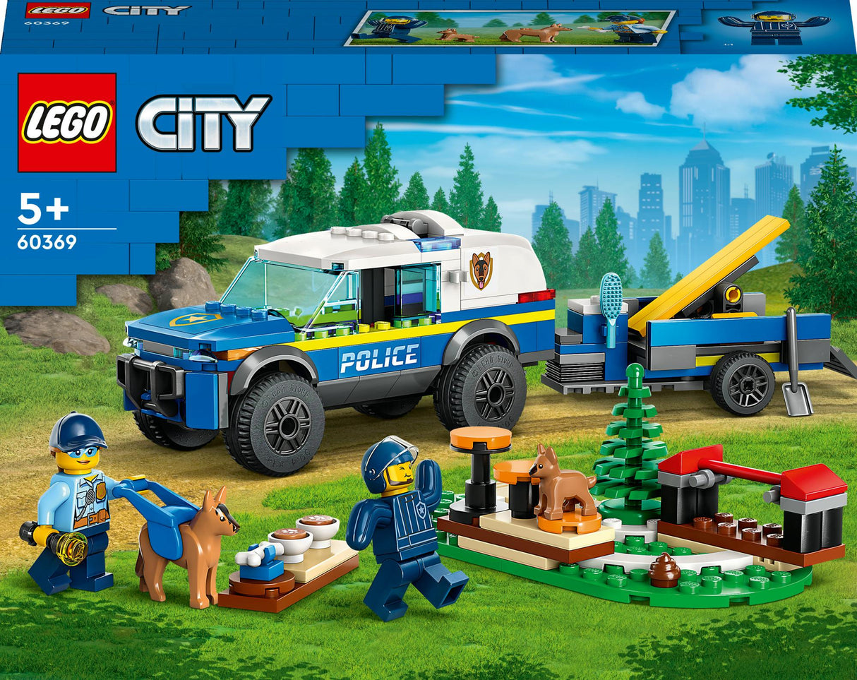 LEGO 60369 City Police Dog Training Mobile LEGO