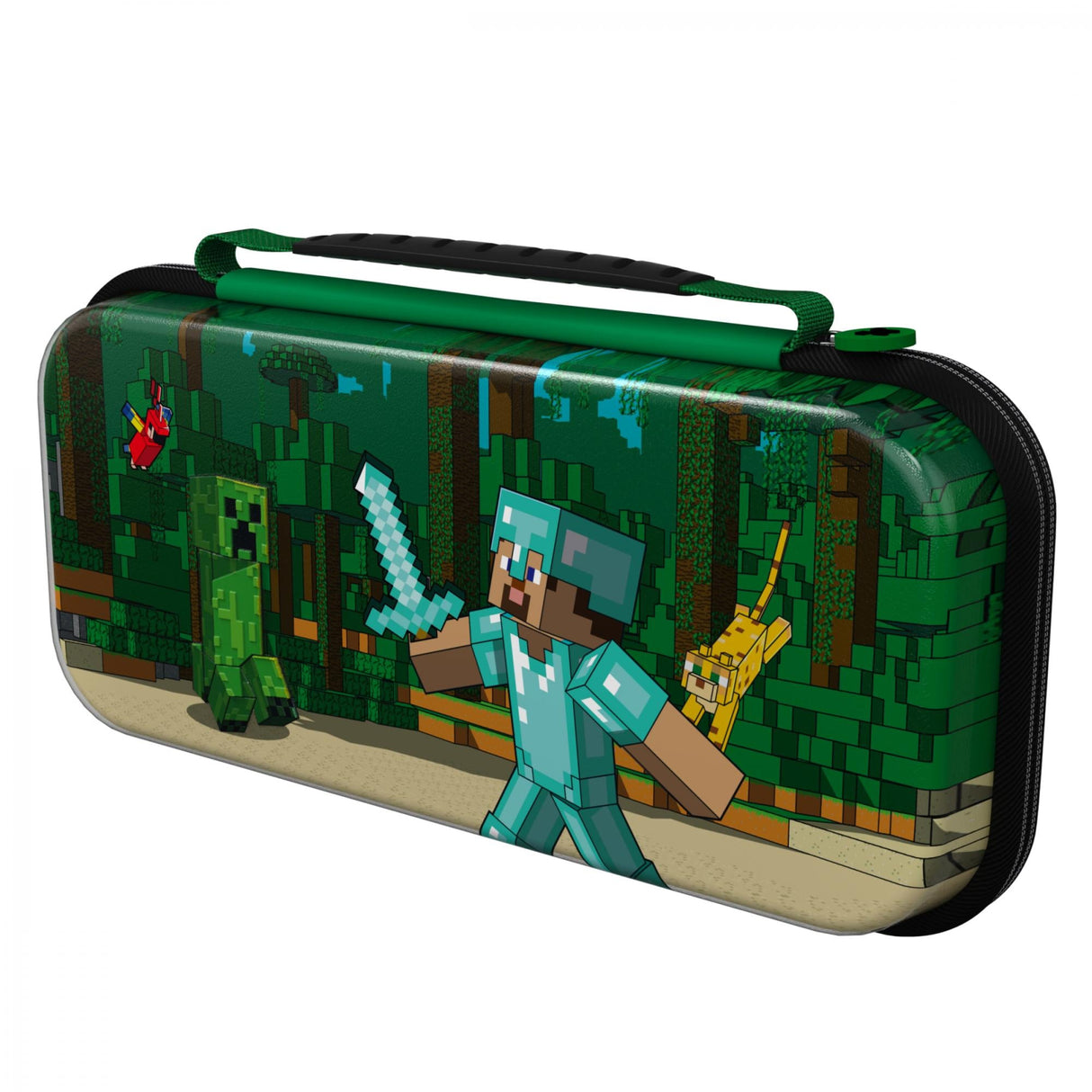 PDP Travel Case Plus GLOW - Minecraft Forest Battle PDP