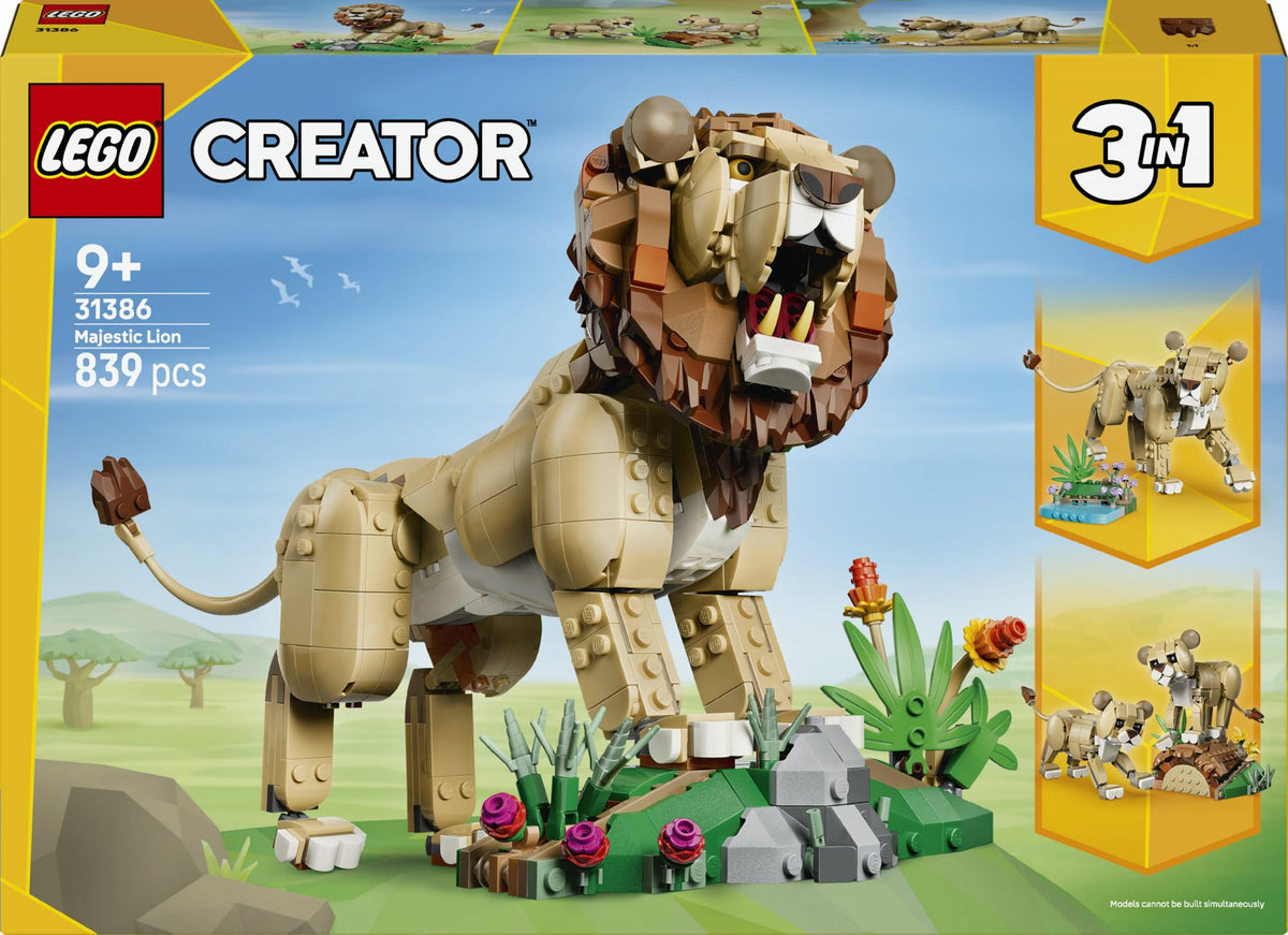 LEGO - LEGO Creator - Wild Animals: Majestic Lion (31386) LEGO