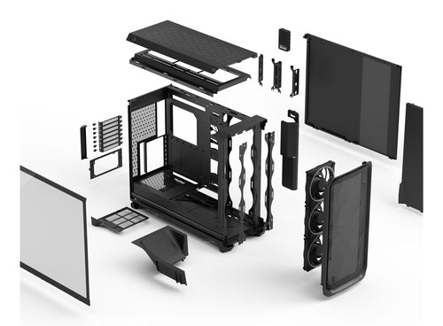 Midi Fractal Design Meshify 3 XL Ambience Pro RGB Black TG Light Tint Fractal design