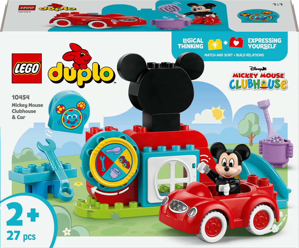 LEGO 10454 DUPLO Disney Mickey's clubhouse and car LEGO
