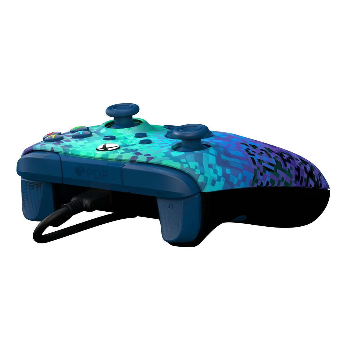 PDP Rematch Wired Controller - Glitch Green PDP