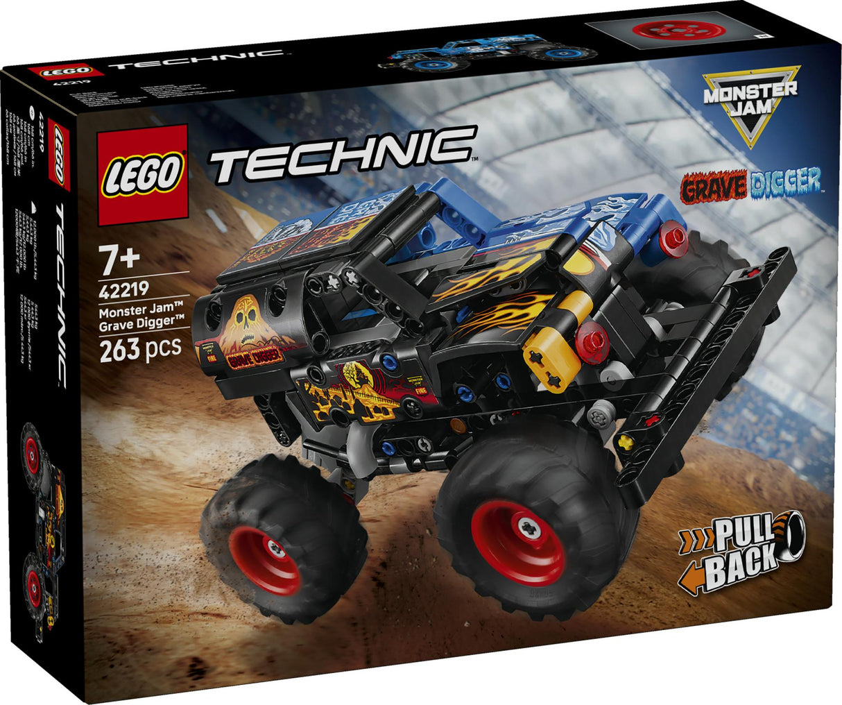 LEGO - Technic - Monster Jam™ Grave Digger™ Fire and Ice (42219) LEGO