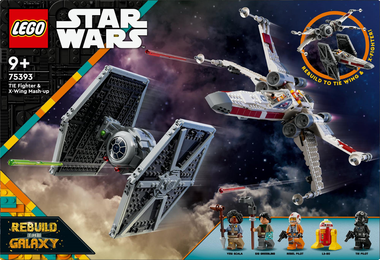LEGO 75393 Star Wars Mashup of TIE Fighter & X-Wing LEGO