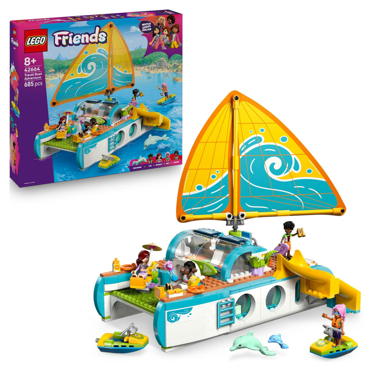LEGO 42664 Friends Sailing Adventure LEGO