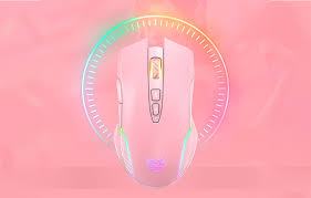 ONIKUMA CW905 Wireless Gaming Mus – Pink