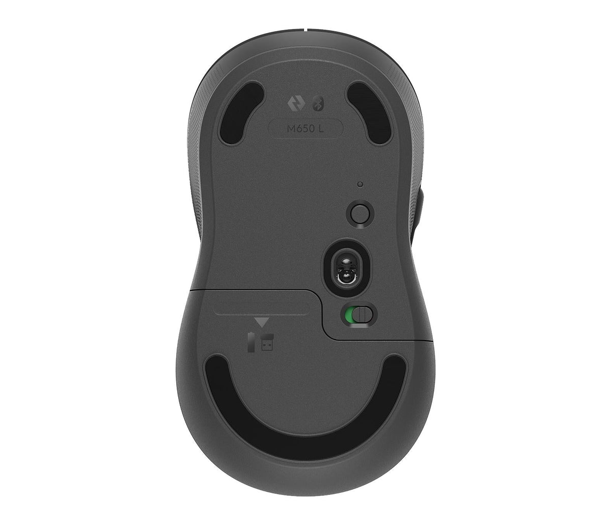 Logitech - M650 Signature - Large Wireless Mouse - Graphite Logitech